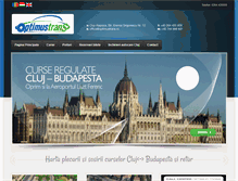 Tablet Screenshot of optimustrans.ro